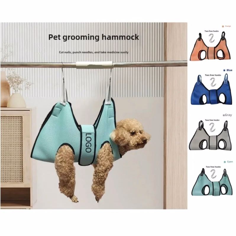 Adjustable Pet Grooming Hammock Harness