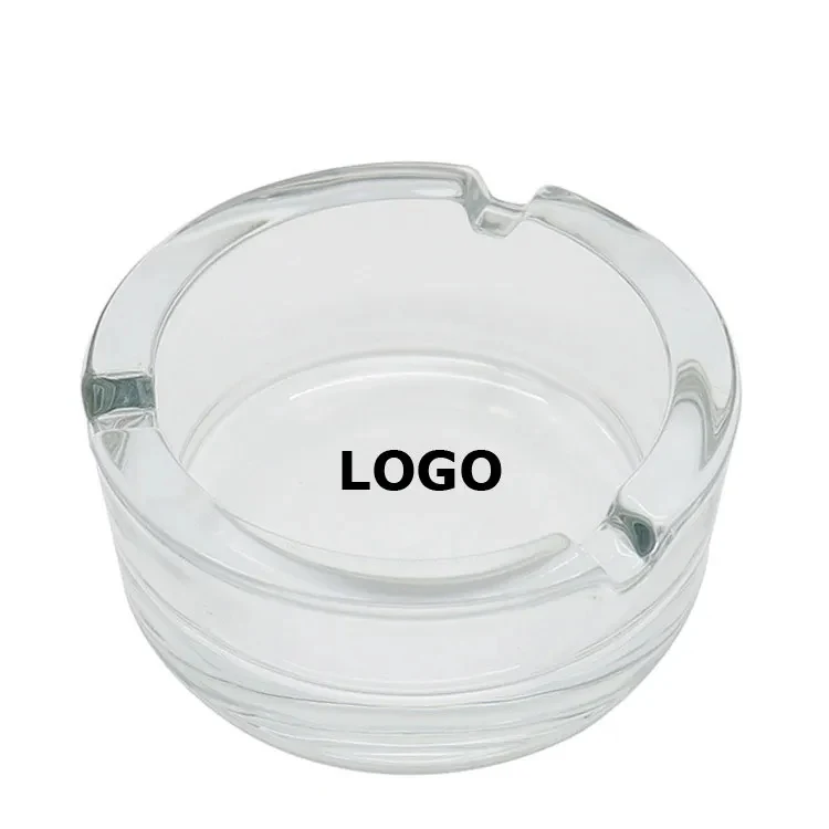 3.5'' Round Glass Ashtray 1
