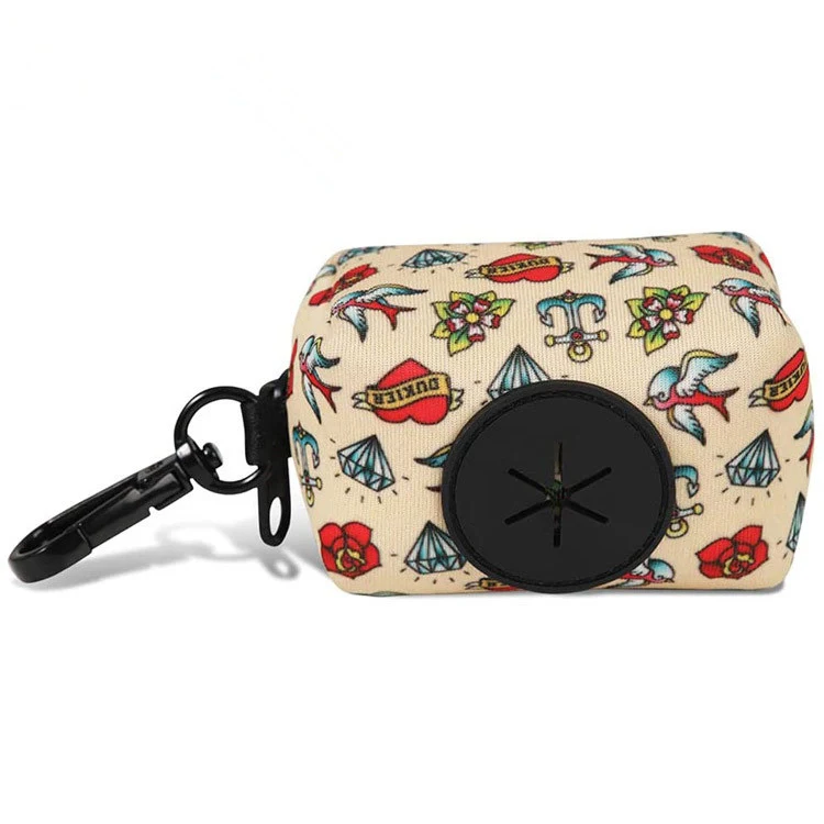 Neoprene Dog Poop Bag Holder 1