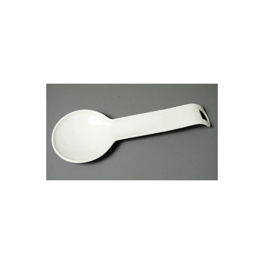 Spoon Rests - White Plastic 11.75" 1
