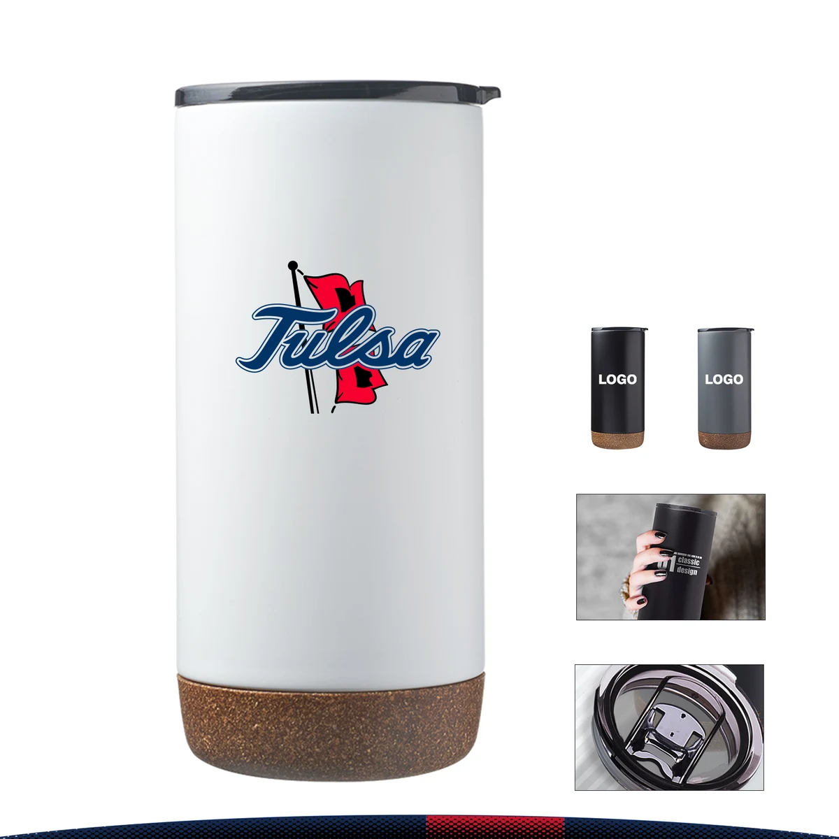 16 oz. Wuey Cork Bottom Tumblers 1
