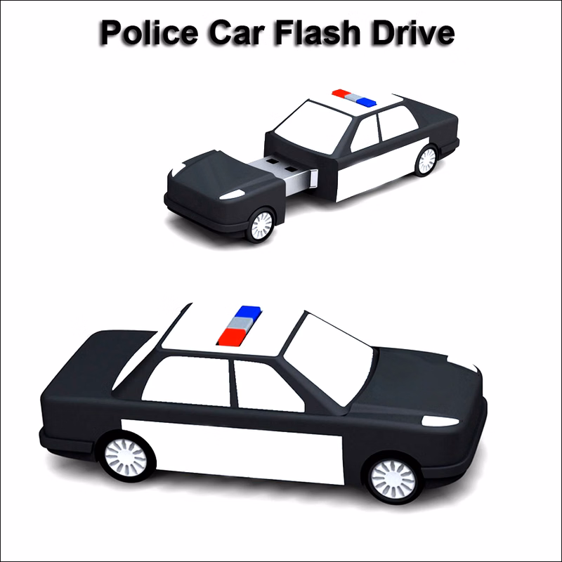 Police Car Flash Drive / USB - 1GB