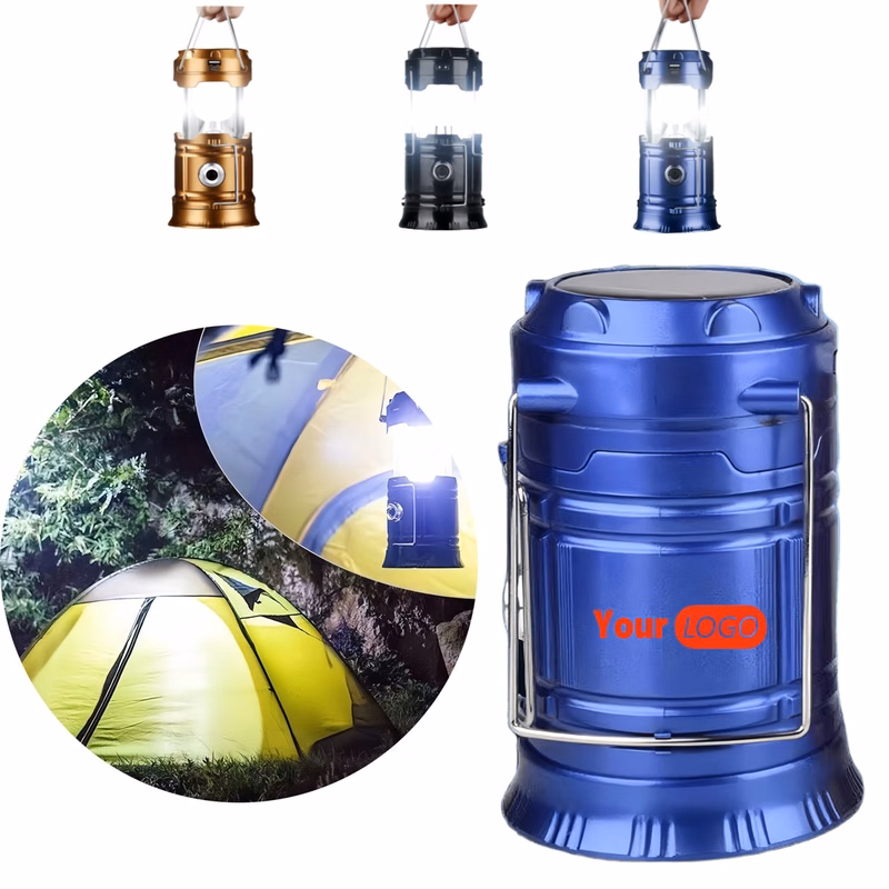Outdoor Camping Solar Charging Dual-use Portable Lamp