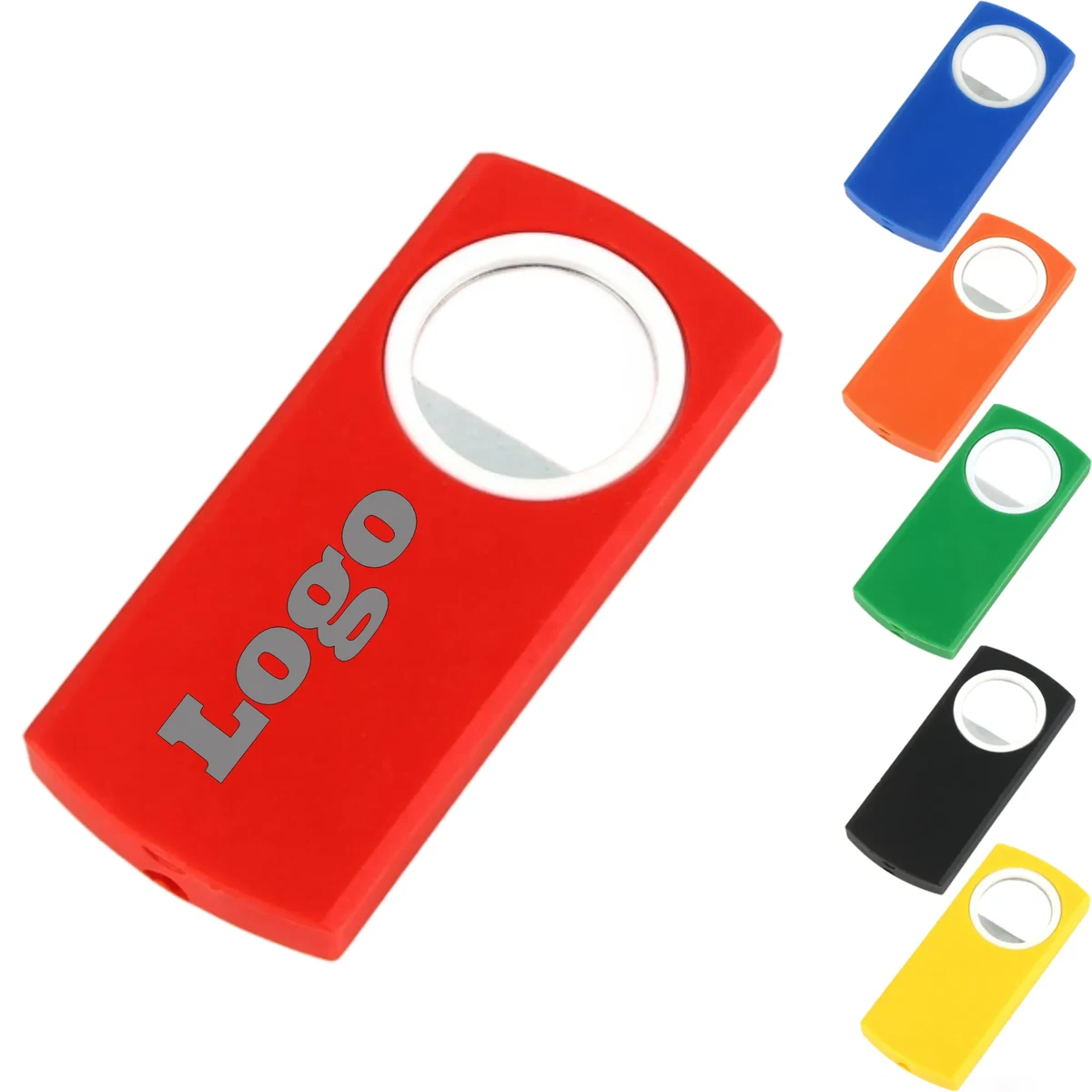 Rectangular Bottle Opener with Laser Engraving for Bar Use 1