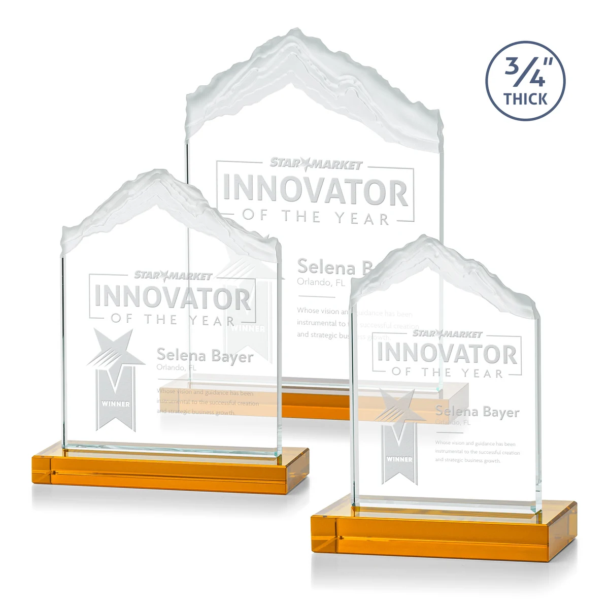 Everest Award - Amber 1