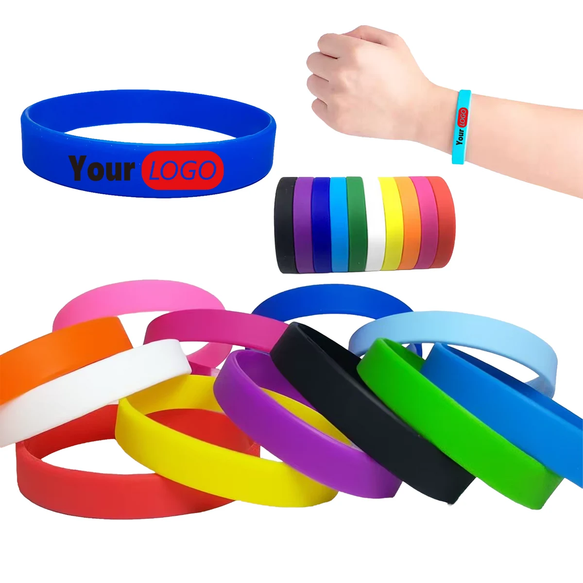 Custom Silicone Wristbands 1