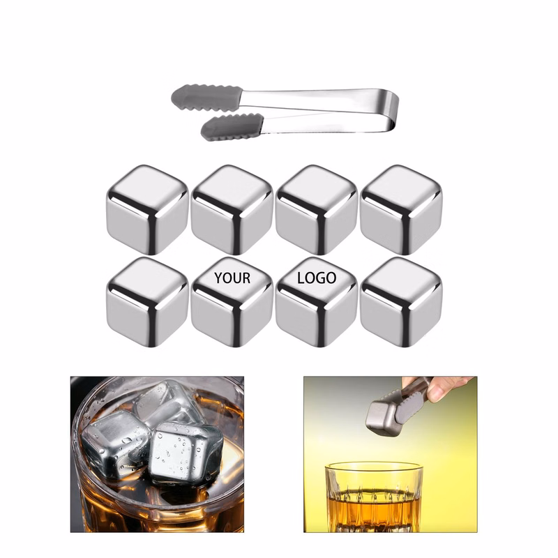 Premium Stainless Steel Reusable Ice Cubes