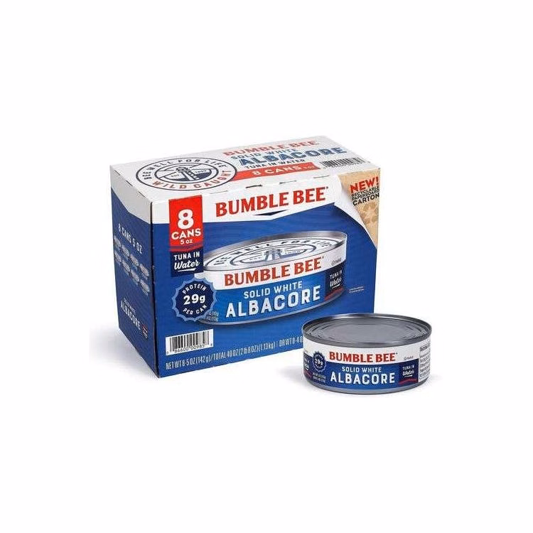 Bumble Bee Solid White Albacore Tuna - 8 Pack