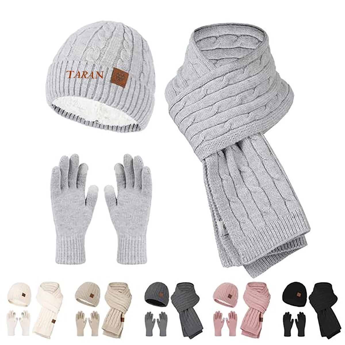 Knitted Hats, Gloves And Scarves 1