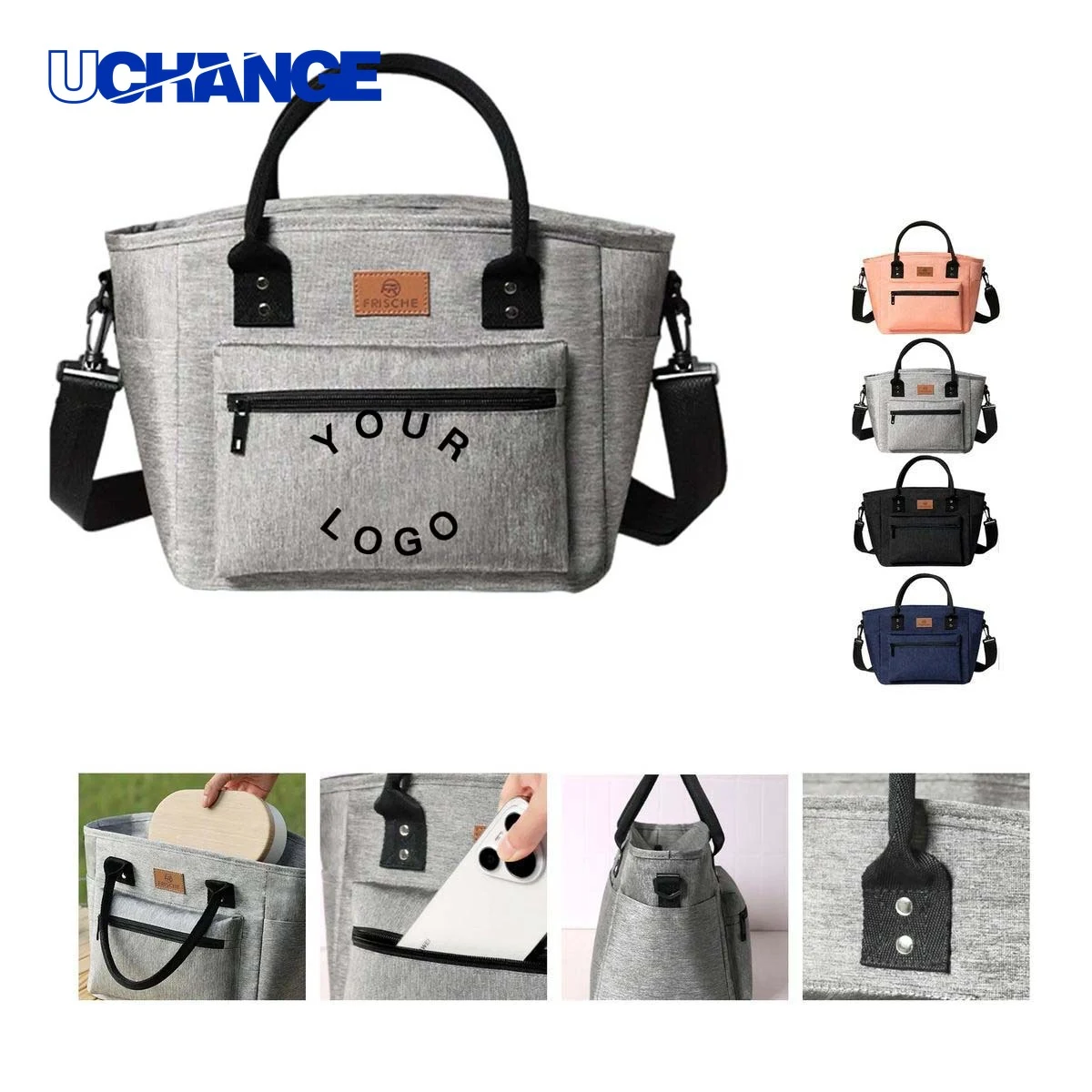 Insulated Lunch Bag with Leak Proof Design for Work Use 1