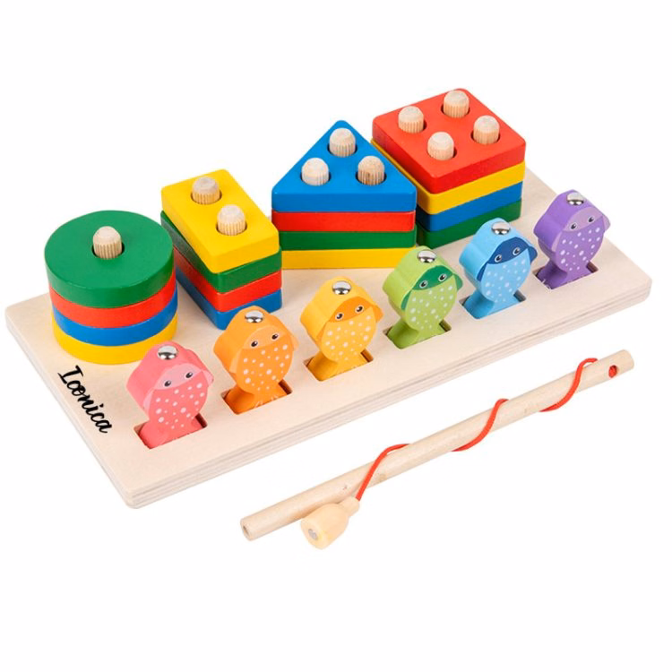 Kids Multi-Activity Fishing Set Toy