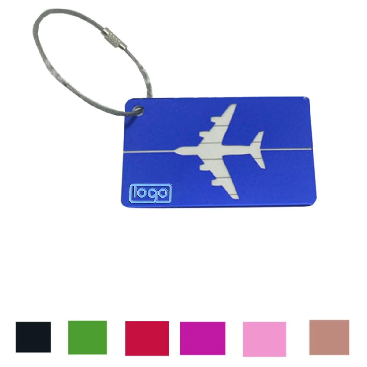 Aluminium Boarding Luggage Tag 1