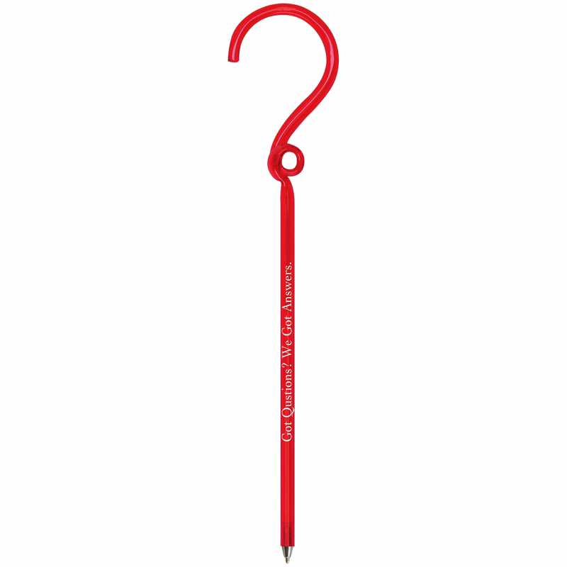 Question Mark Inkbend Standard, Bent Pen