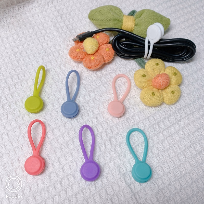 Silicone Magnetic Cable Ties