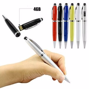 3 In 1 USB Drive Metal Pen With Stylus
