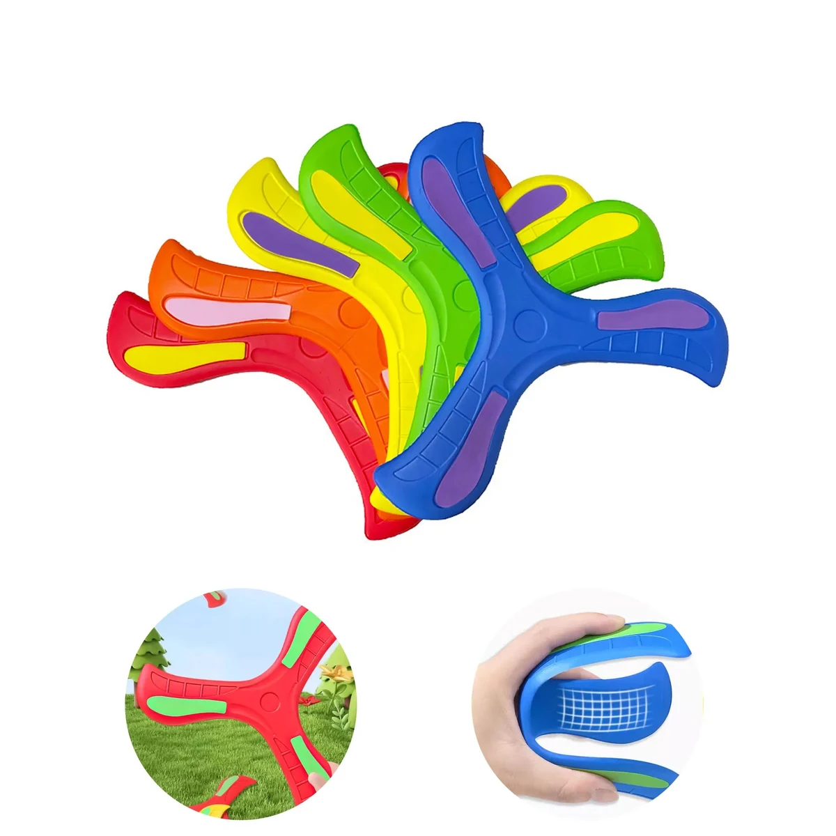 EVA Flexible Outdoor Boomerang With Logo For Children, Play 1