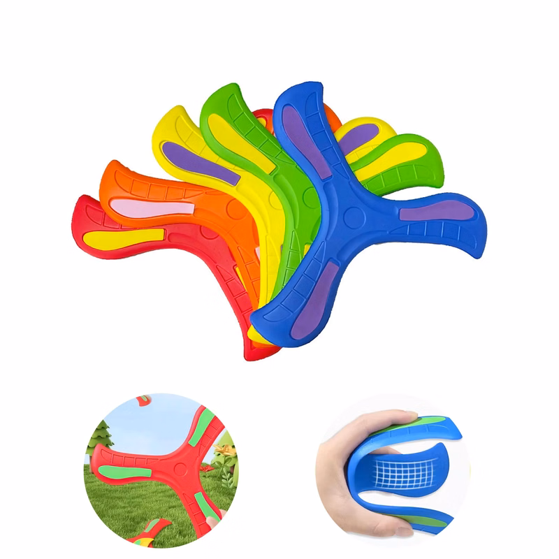 EVA Flexible Outdoor Boomerang With Logo For Children, Play
