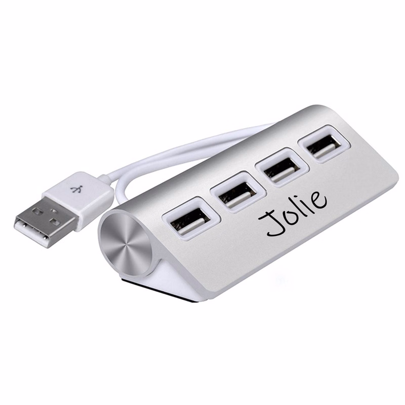 4 Port Aluminum USB 3.0 Hub