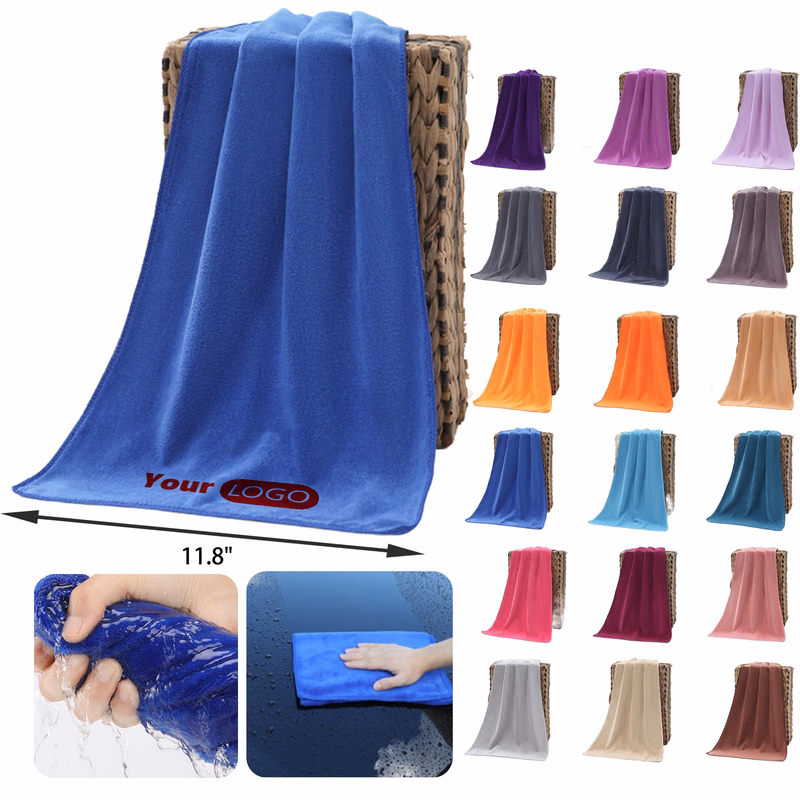 MOQ 50 PCS Effective Car Microfiber Cleaning Towel