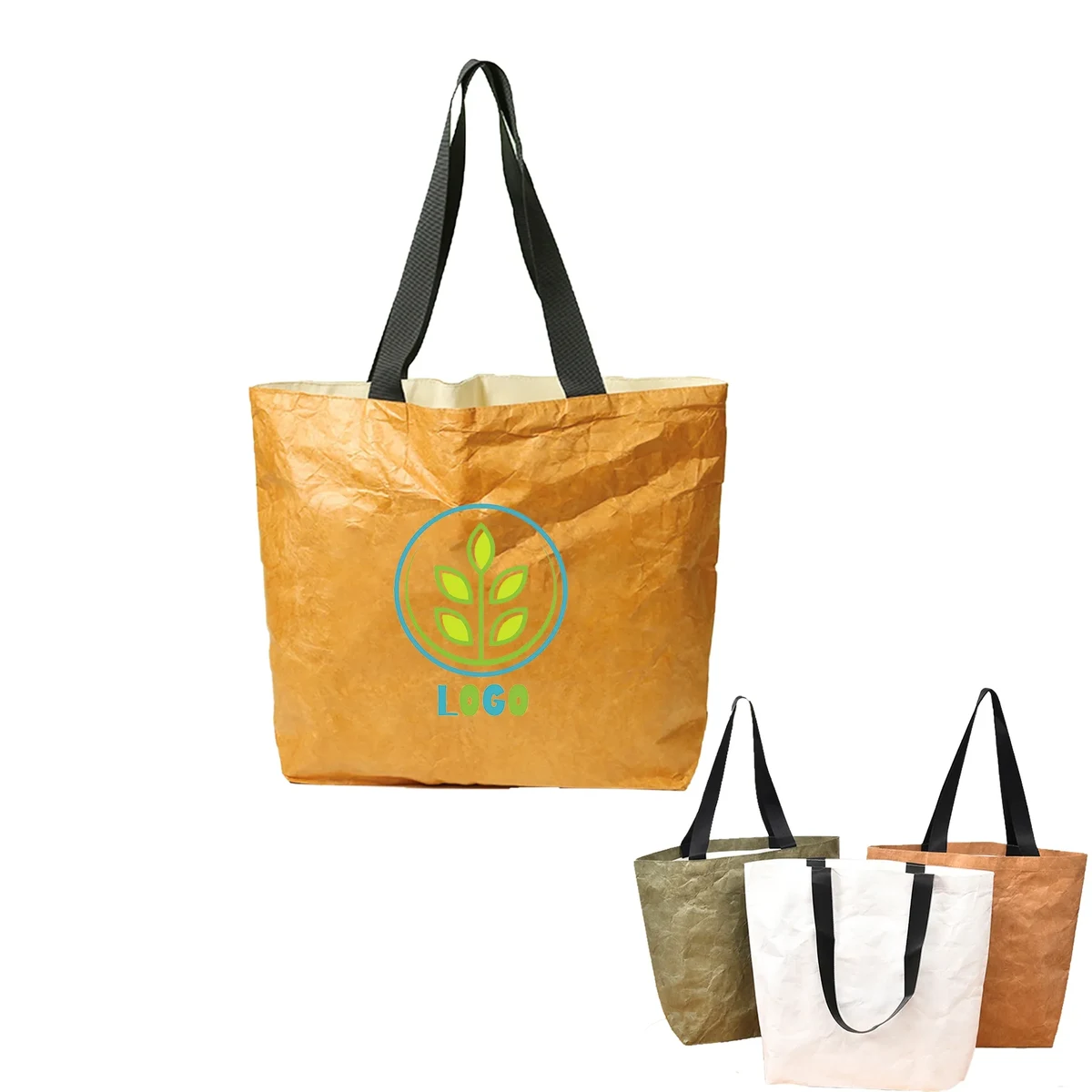Full Color Waterproof Dupont Paper Tote Bag 1