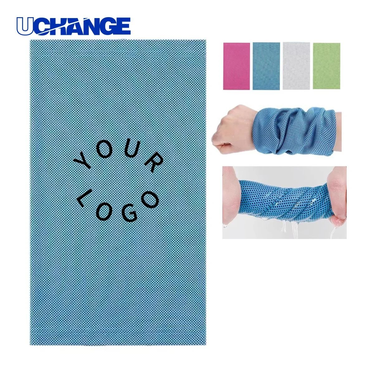 Polyester Wristband Towel Breathable Lightweight 1