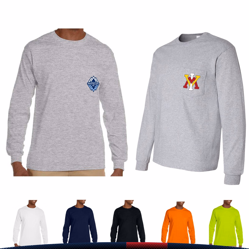 Gildan® 100% Cotton Long Sleeve T-Shirts