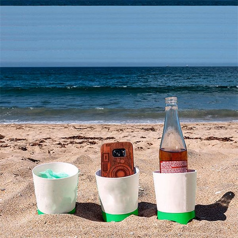 Outdoor Beach Drinking Water Cup Holder