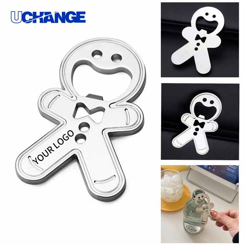 Gingerbread Opener Keychain Tool for Holiday Events