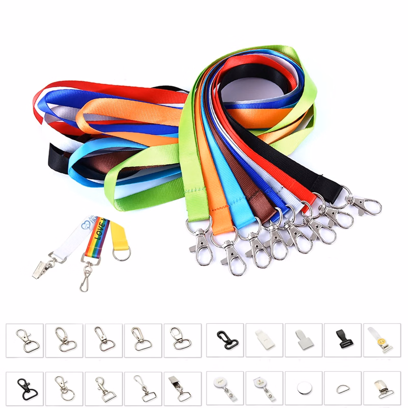 3/4" Dye Sublimation Custom Color Lanyard