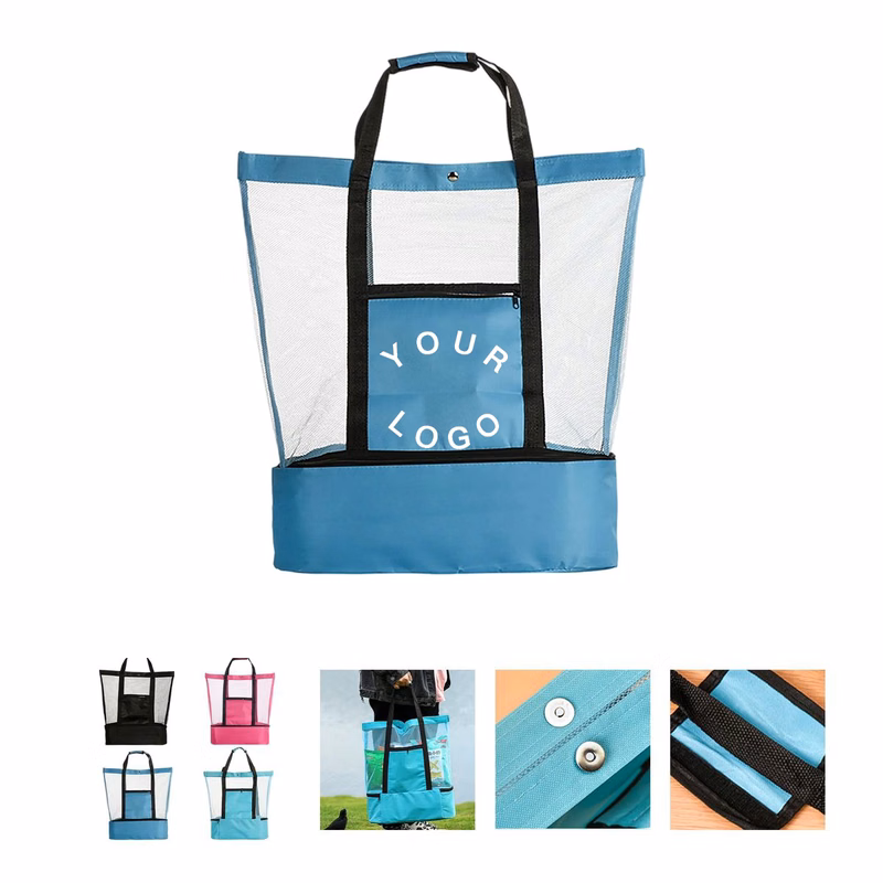 Large Capacity Cooler Tote Bag for Beach and Picnic