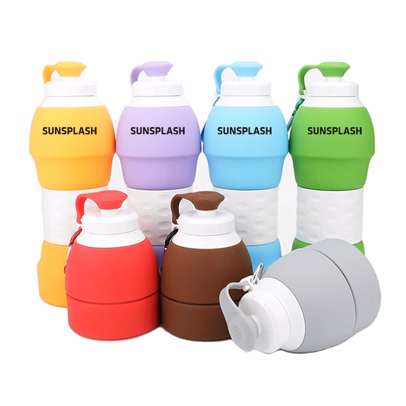 Outdoor Portable Silicone Folding Retractable Water Cup 20oz