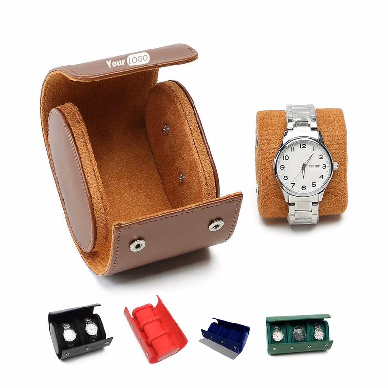 PU Leather Watch Storage Box