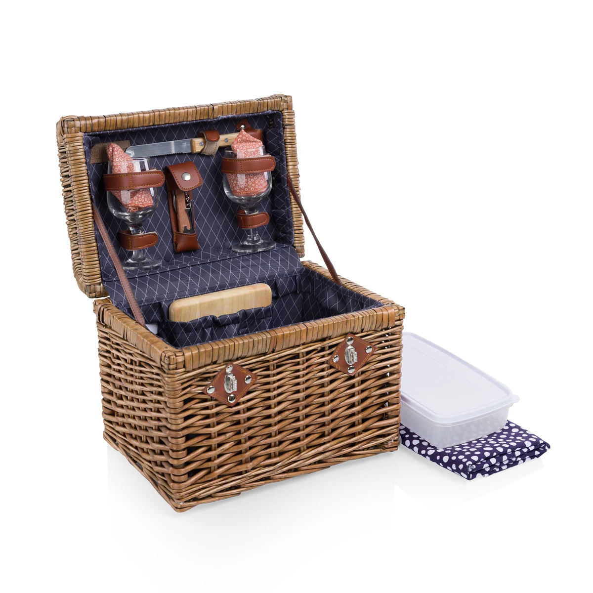 Napa Wine & Cheese Picnic Basket 1