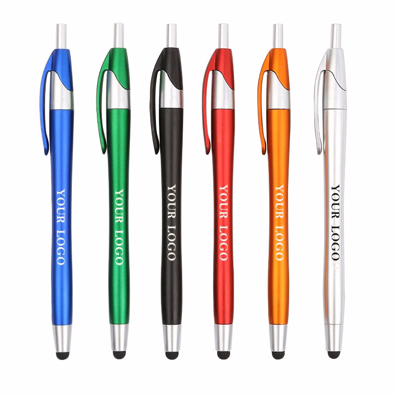 2- in- 1 Universal Touch Screen Capacitive Ballpoint Stylus Pen