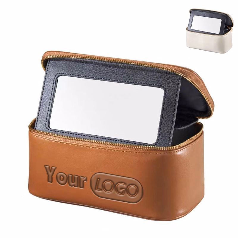 Cosmetic Bag With Mirror