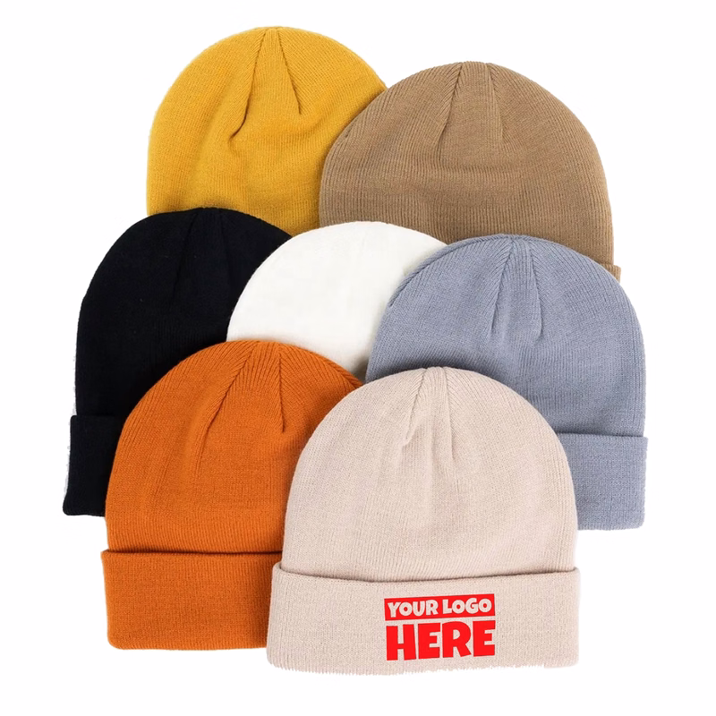 Custom Knitted Beanie Hat