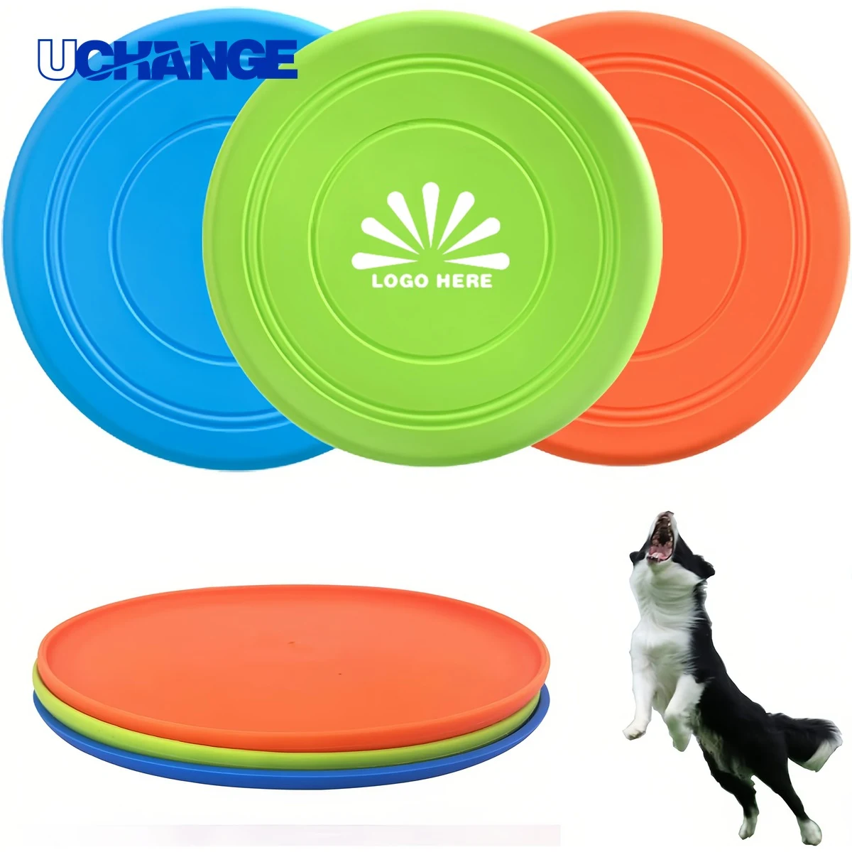 Outdoor Dog Flying Disc Toy for Training Play 1