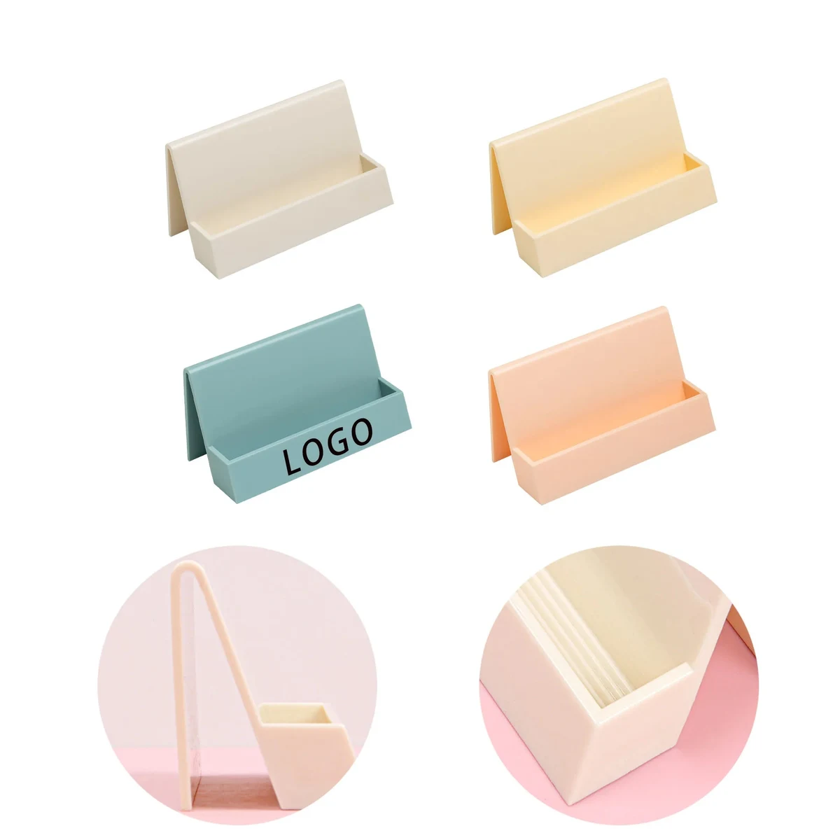 Plastic Business Card Case With Logo For Corporate,Finance 1