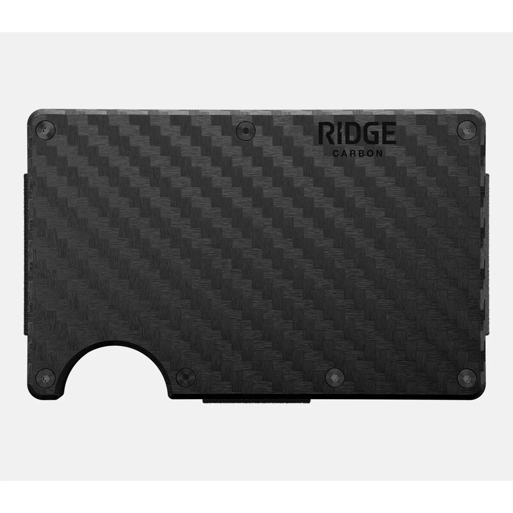 RIDGE® 2.0 Slim RFID Carbon Fiber Wallet 1