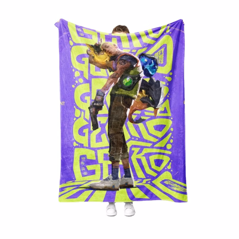 Full Color Dye Sublimated Fleece Blankets