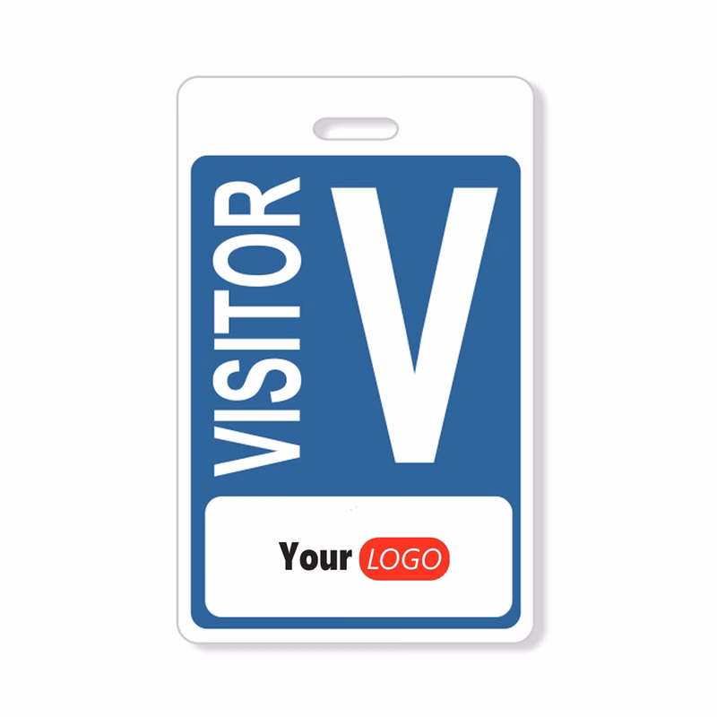 Preprinted Vistor Badge Card