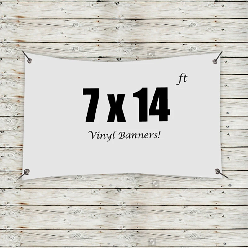Custom 7' x 14' Vinyl Banners 1