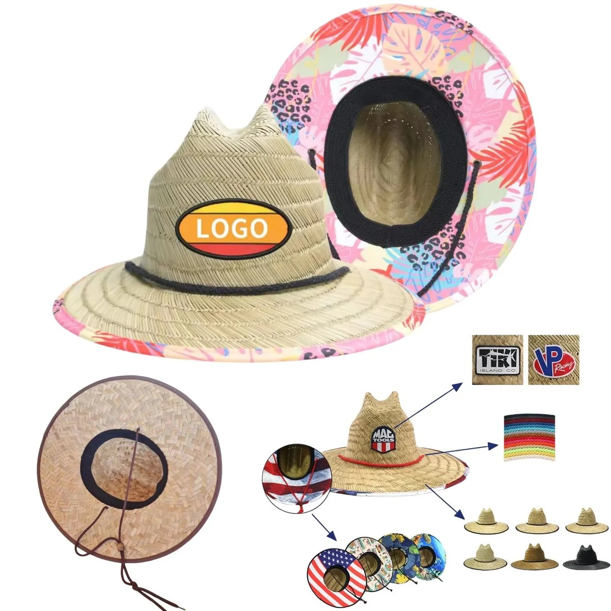 Beach Straw Hat Headwear 1