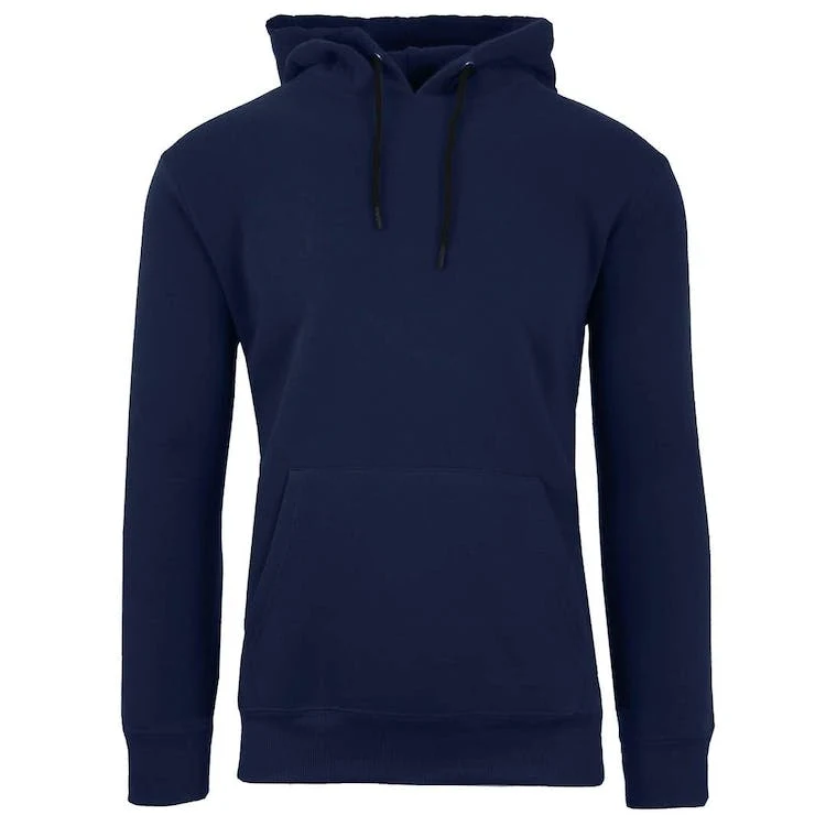 Unisex Heavyweight Fleece Pullovers - Navy M-2X Hood, custom hoodie or sweatshirt with logo imprint 1