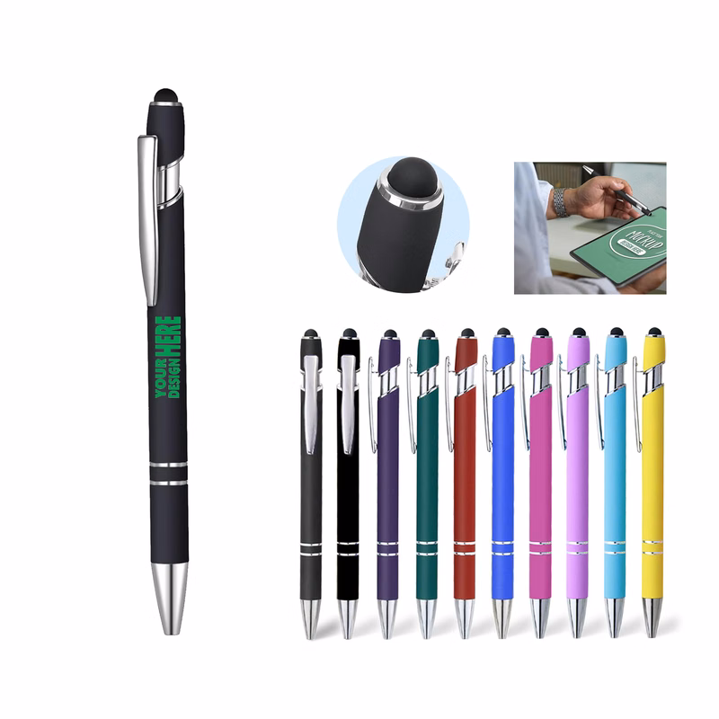 Stylus Retractable Ballpoint Pen