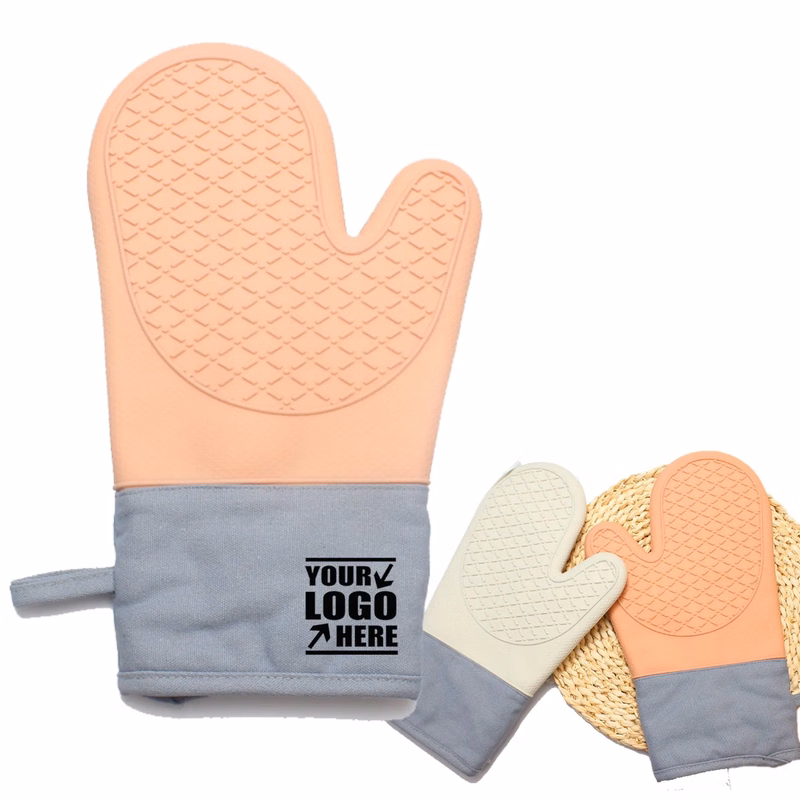 Thickened Silicone Heat-Resistant Gloves