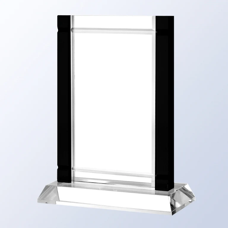 Black Deco Optic Crystal Awards 1