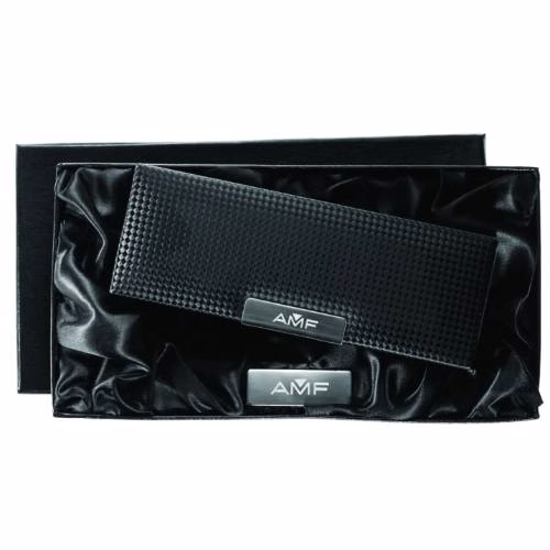 *CLOSEOUT* Deluxe Black Gift Case wtih Personalization Plate