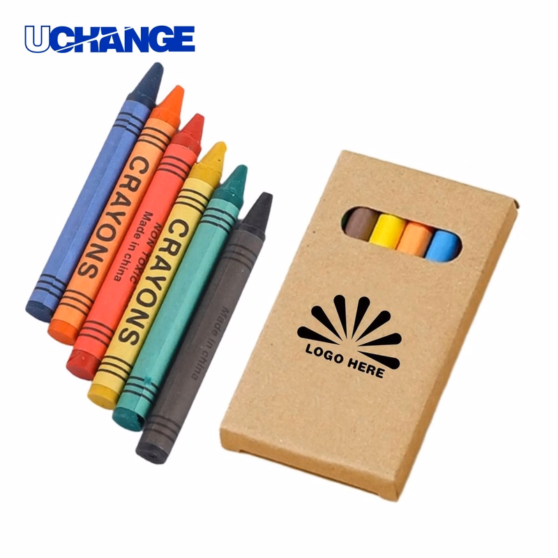 Classic Color 6-Piece Crayon Set for Drawing