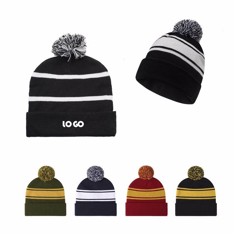 Winter Ball Carrying Knitted Hat